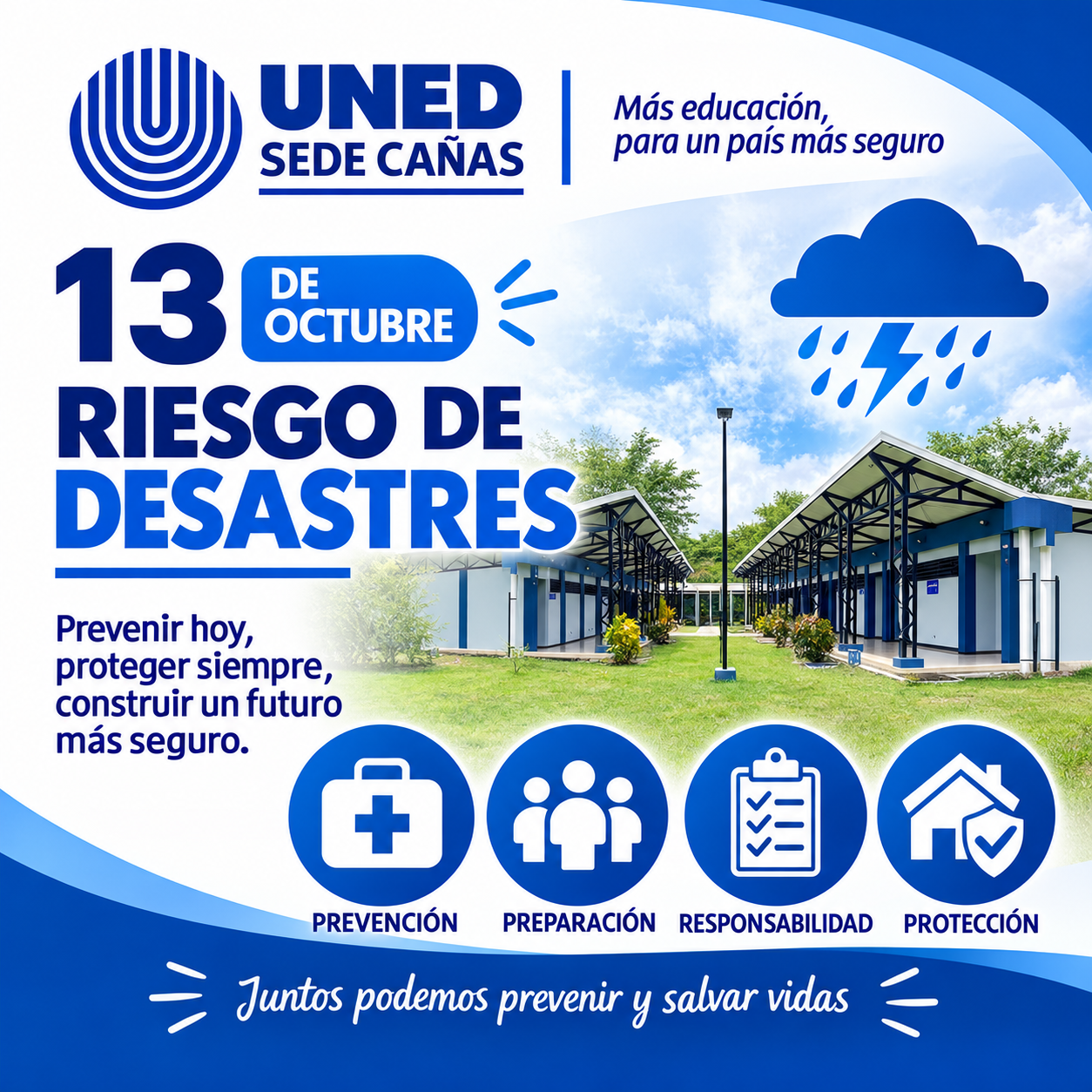 UNED Cañas Riesgo de Desastres