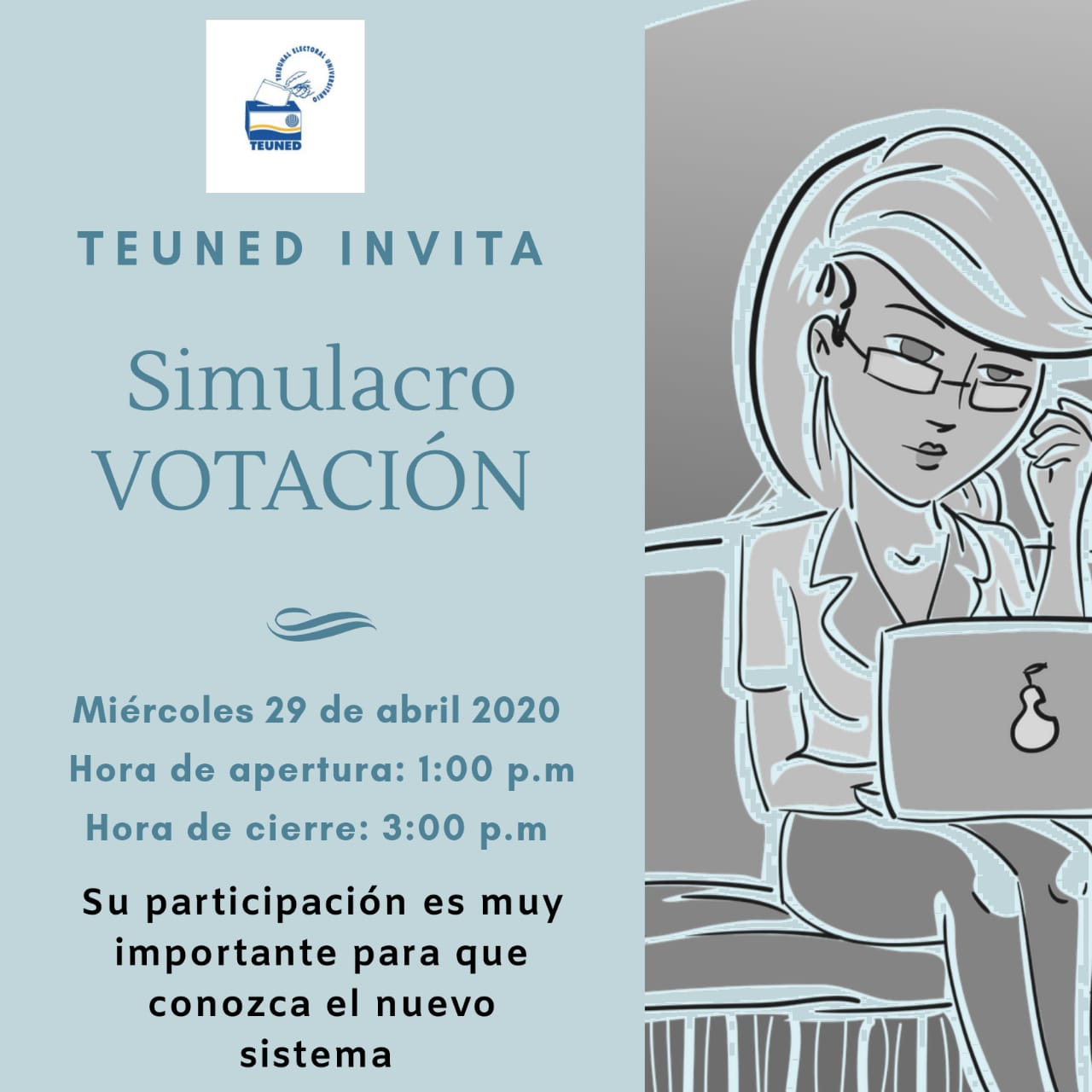 Invitación del SIMULACRO