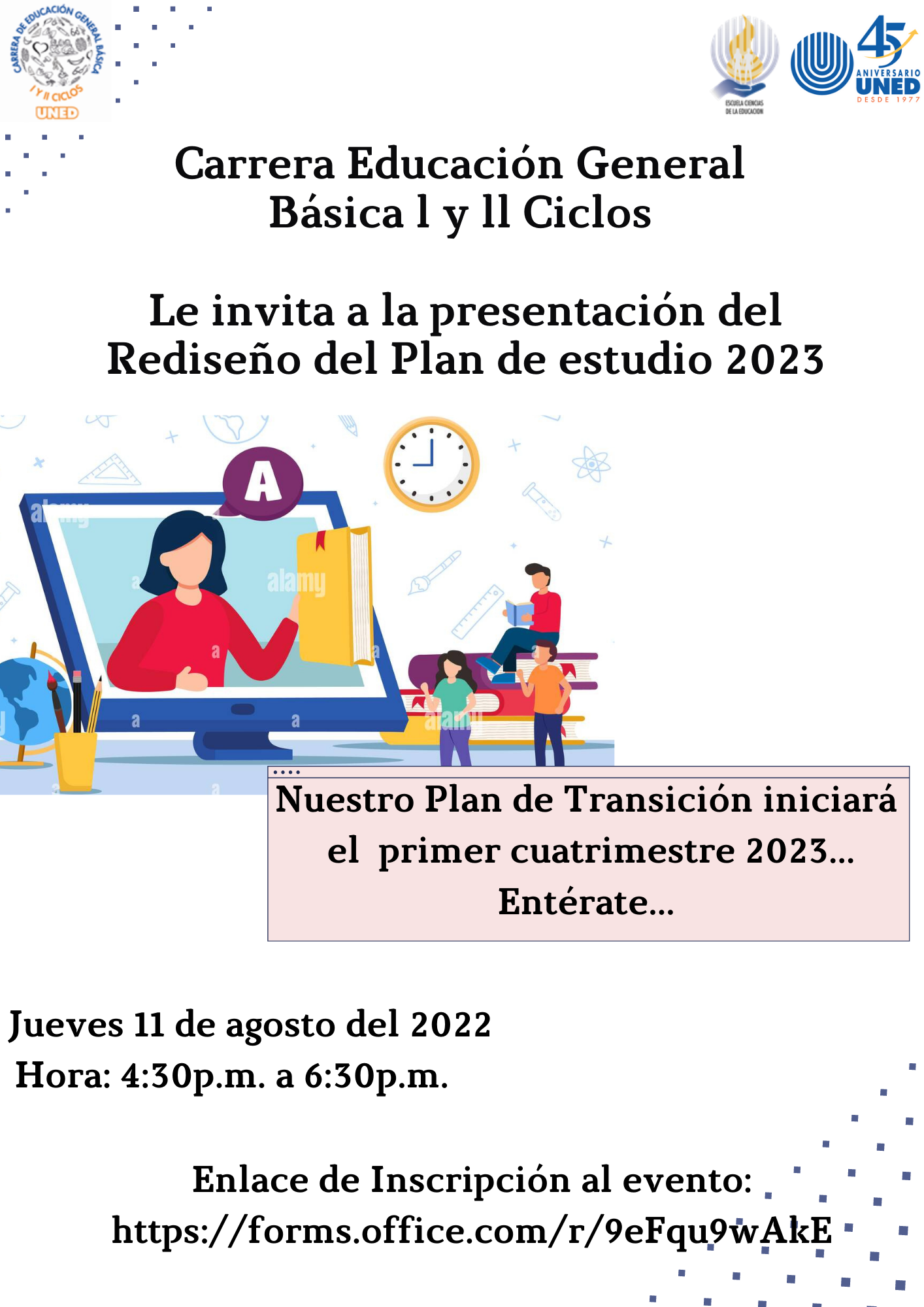 Invitación presentación rediseño