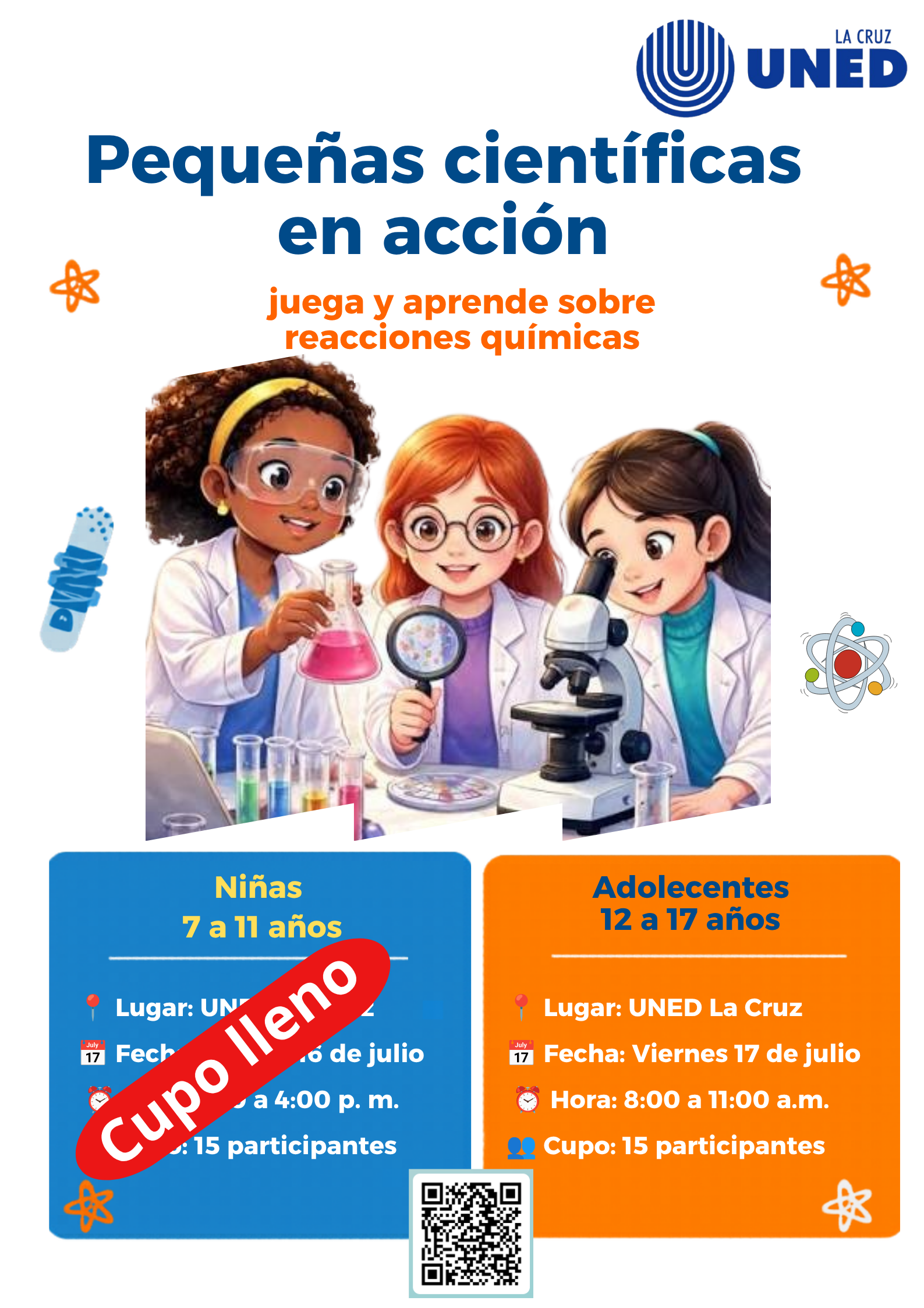 La Niñas en la ciencia