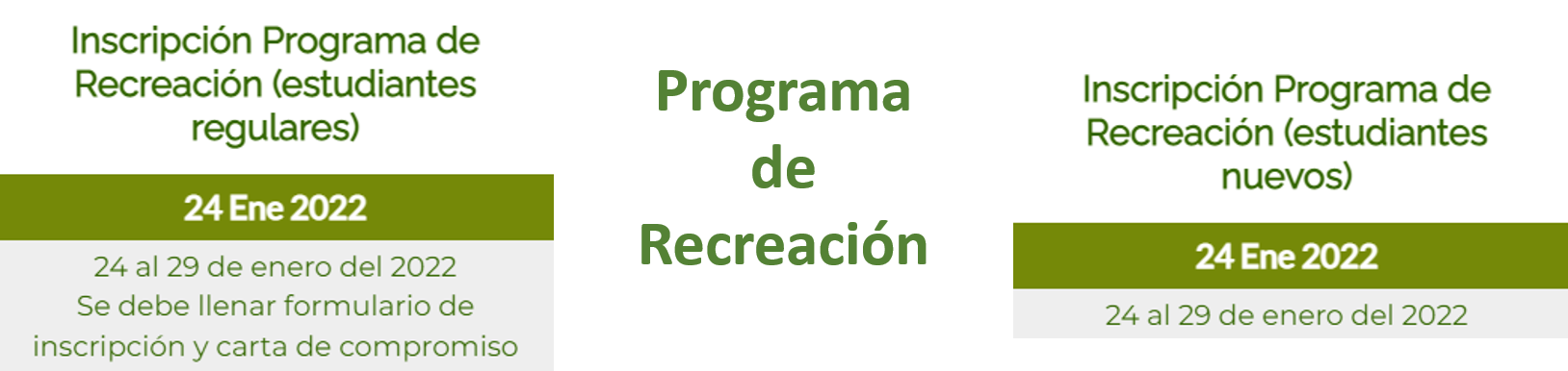 Recreación