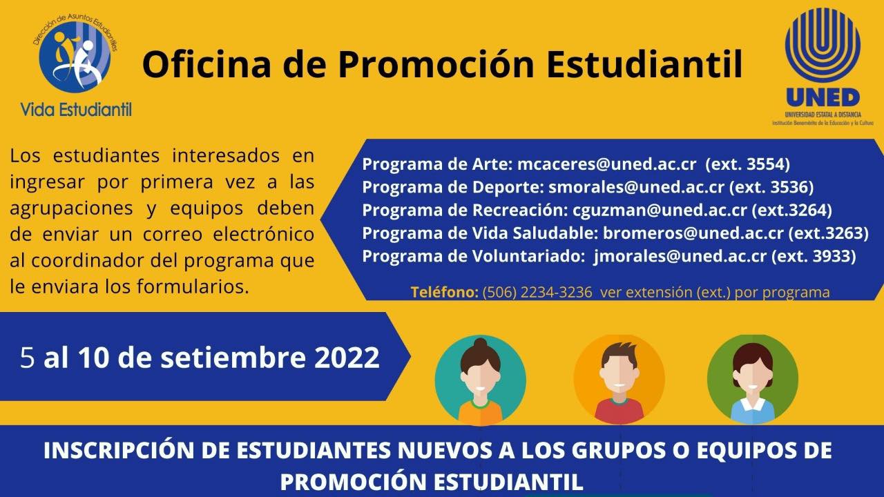 estudiantes de nuevo ingreso