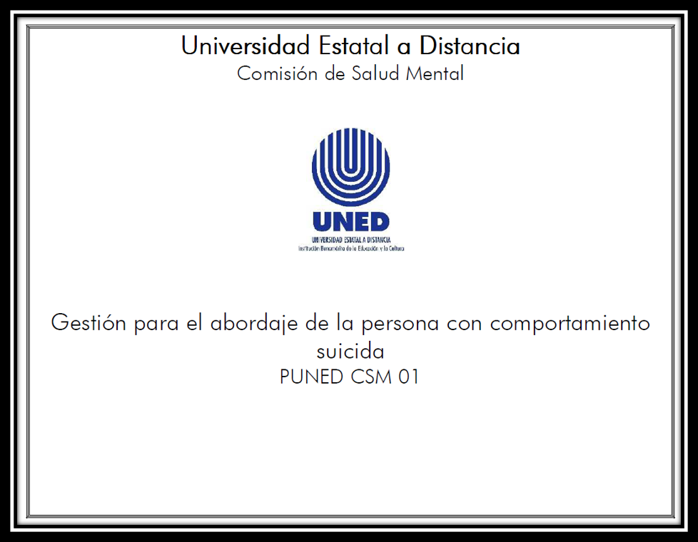 salud mental UNED