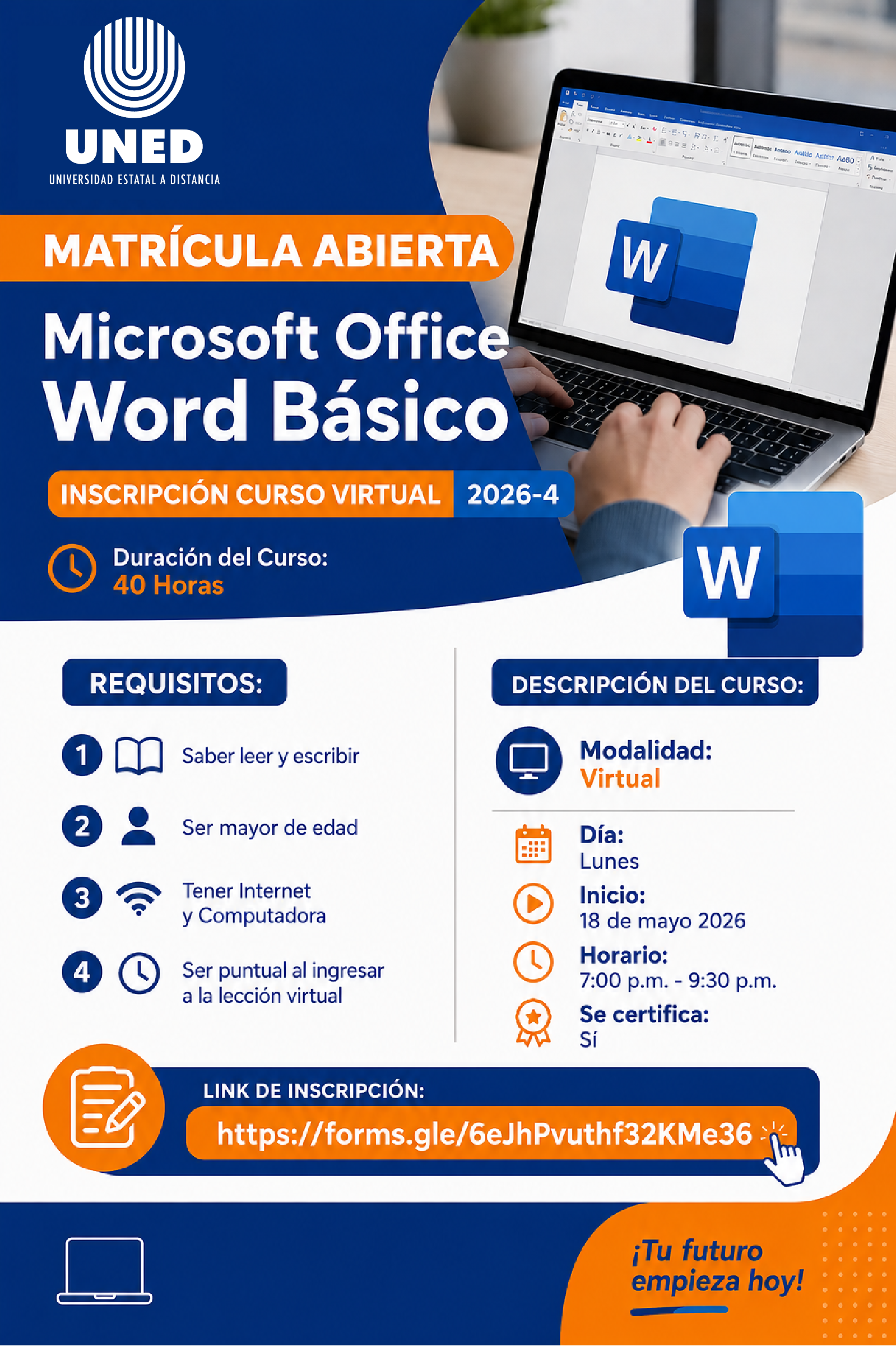 Matricula WB 2026 4 01 01