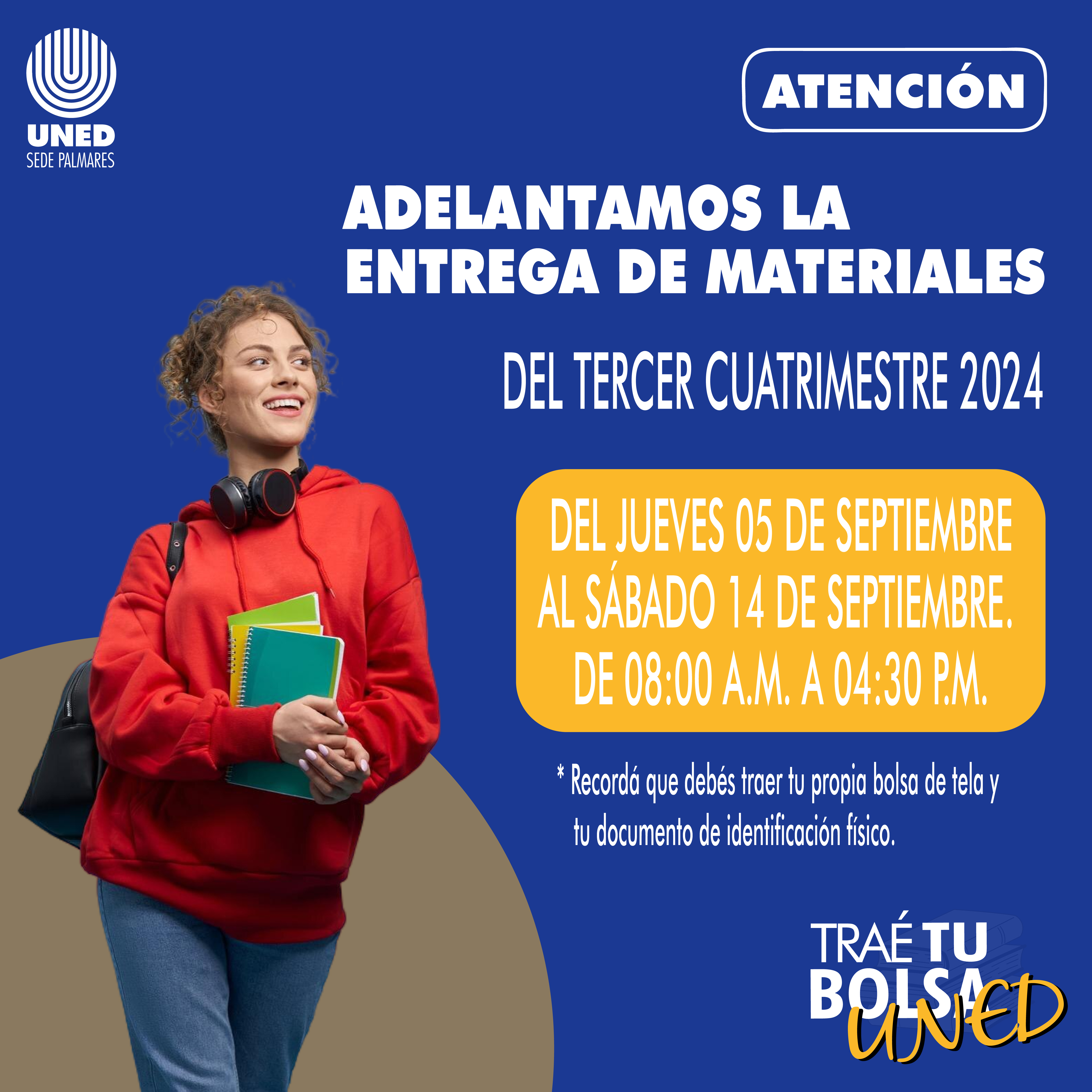 68 Adelantamos la Entrega de los Materiales Didácticos III Cuatrimestre