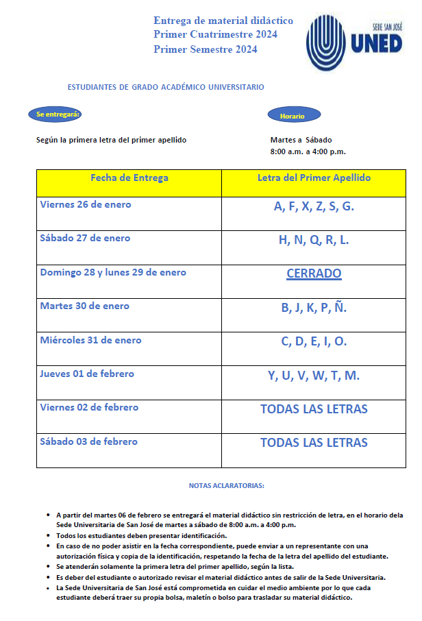 Entrga de material didáctico