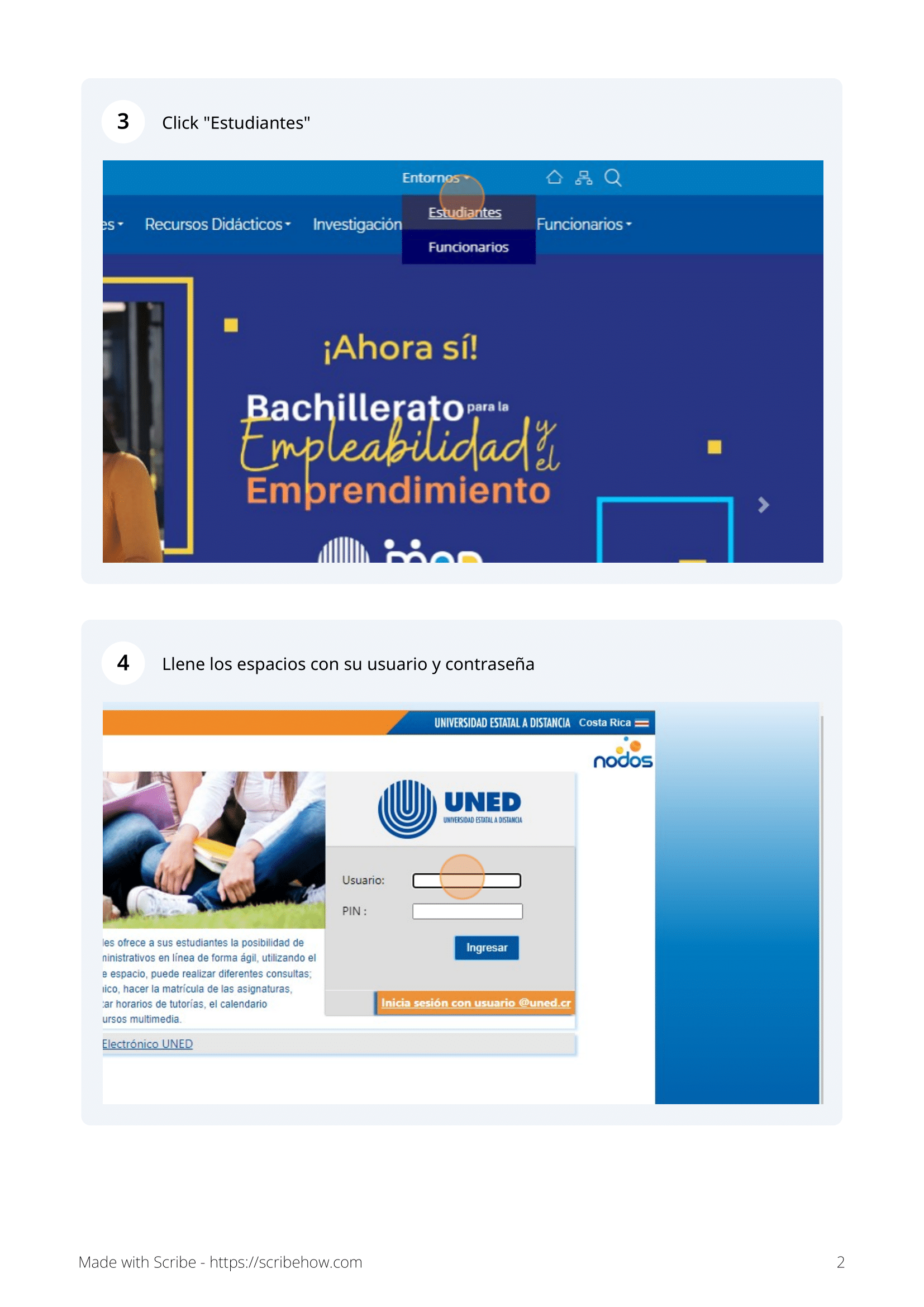 Rendimiento académico del segundo cuatrimestre y matrícula del tercer cuatrimestre 2023 2