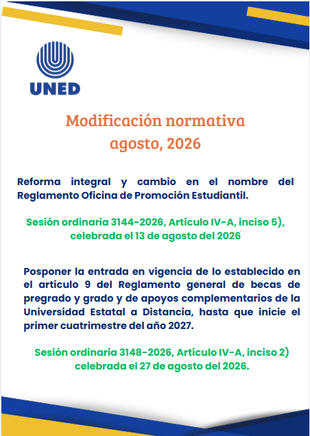 Mod normativa agosto