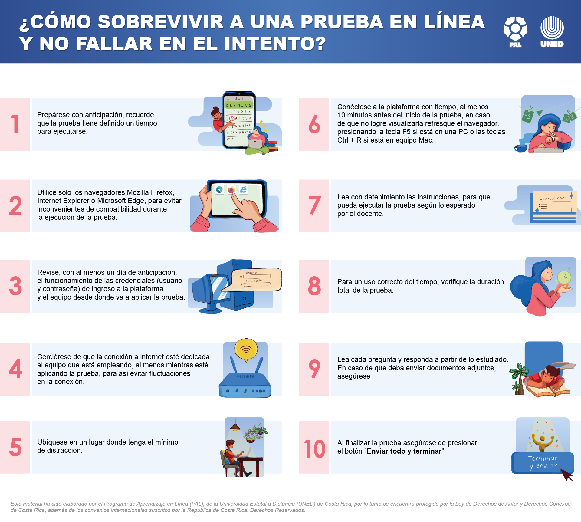 decalogo prueba escrita