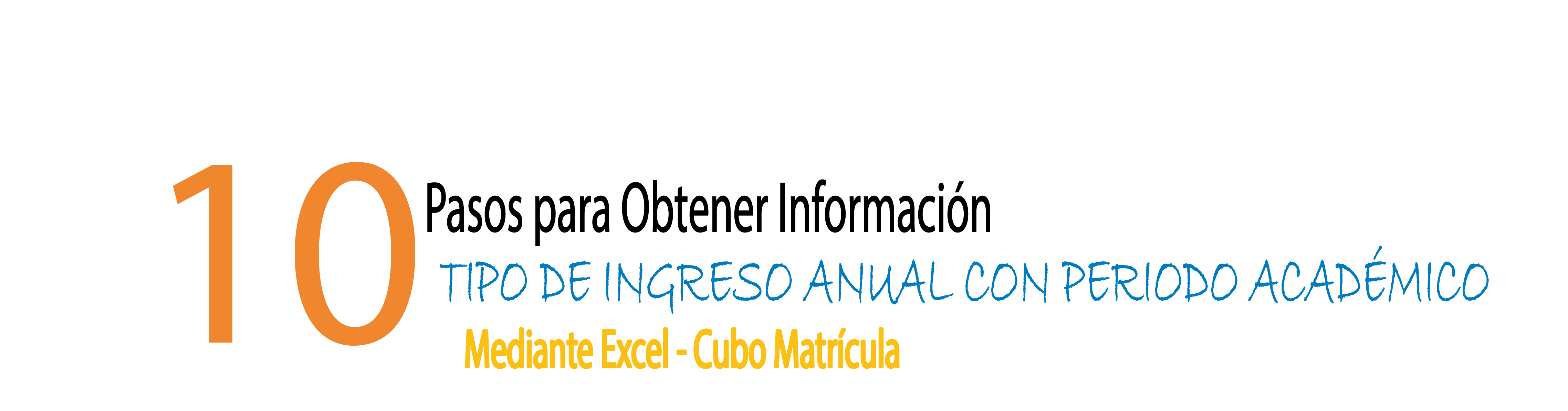 Encabezado TIPO DE INGRESO ANUAL